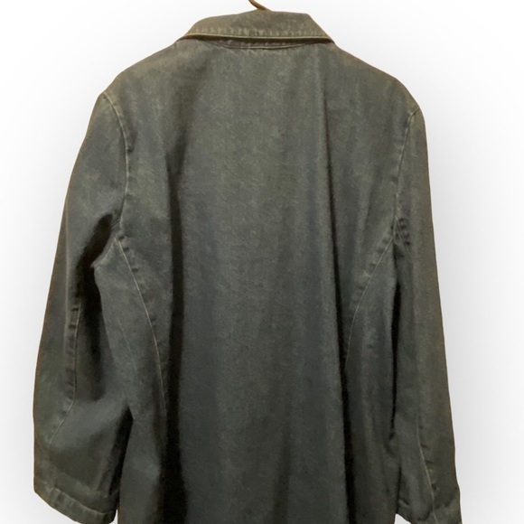 For You By Spiegel Jackets Blazer Women’s 2X Cotton Blue Jean‎ - Picture 14 of 14